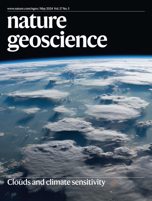 Nature Geoscienceの表紙